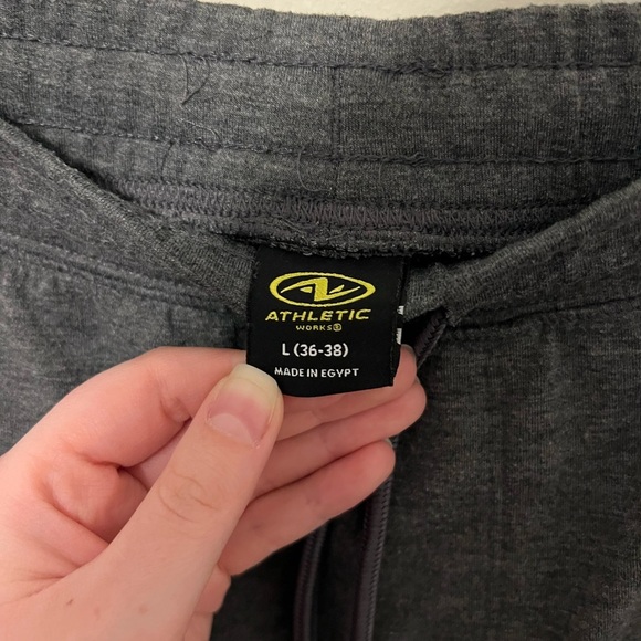 SOLD!❌ - Athletic Works Gray Jogger Pants - Picture 4 of 4